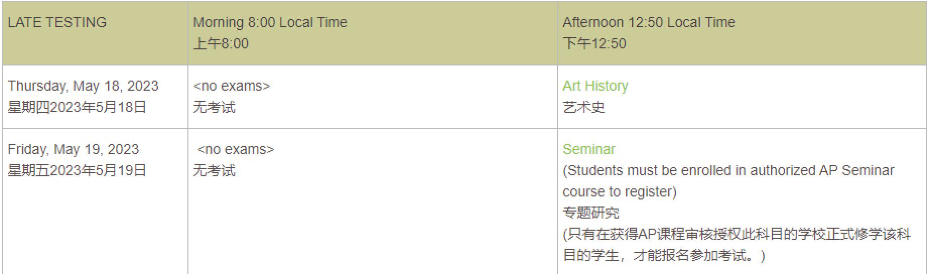 2022-23学年大陆AP考试报名开始!有哪些注意事项?(图4) 2022-23学年大陆AP考试报名开始!有哪些注意事项?(图4)