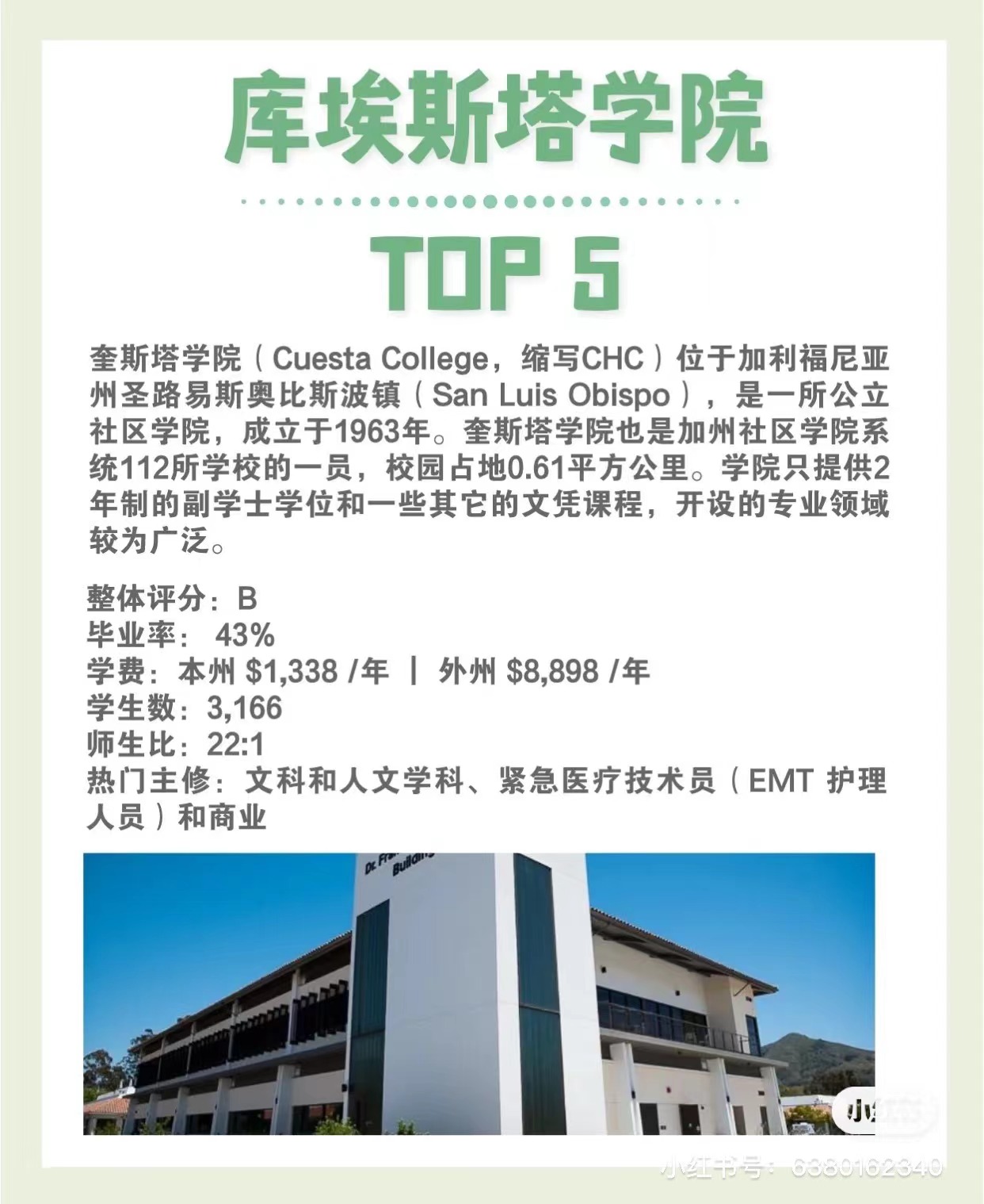没有语言成绩能申请美国社区大学吗?社区大学申请干货,建议收藏!(图9) 没有语言成绩能申请美国社区大学吗?社区大学申请干货,建议收藏!(图9)