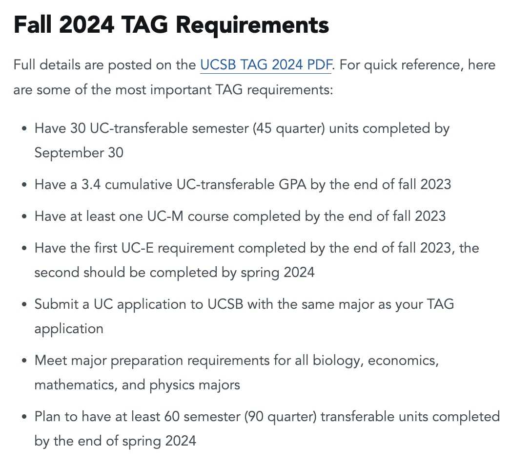 CC转学|2023 UC Tag要求有什么变化?各分校TAG具体要求有哪些?(图4) CC转学|2023 UC Tag要求有什么变化?各分校TAG具体要求有哪些?(图4)