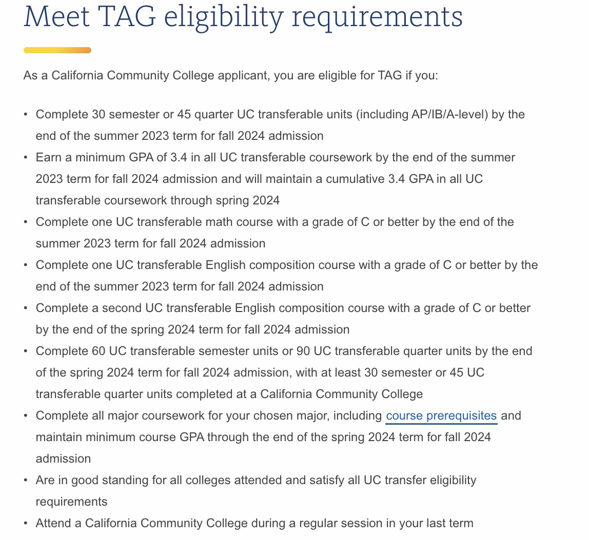 CC转学|2023 UC Tag要求有什么变化?各分校TAG具体要求有哪些?(图5) CC转学|2023 UC Tag要求有什么变化?各分校TAG具体要求有哪些?(图5)