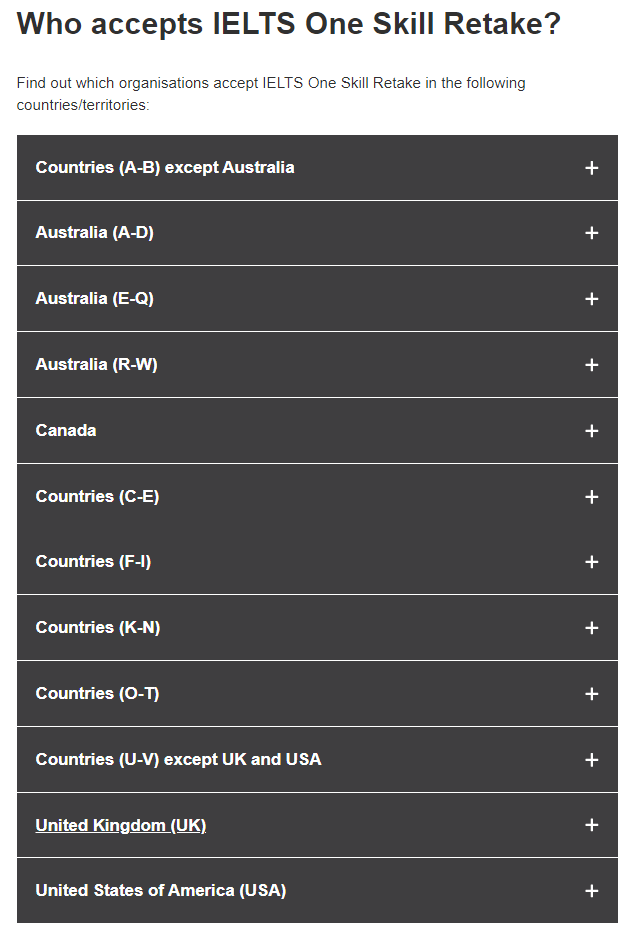 拼分时代来临?中国香港、澳门地区开放雅思单项重考!(图5) 拼分时代来临?中国香港、澳门地区开放雅思单项重考!(图5)